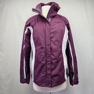 Columbia Omni-Tech Waterproof Purple Jacket M